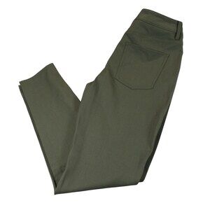Unbound Merino Mens Chino Pants 28 x 30 Olive Green Stretch Merino Wool